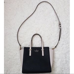 Kate Spade Black and Cream Bag